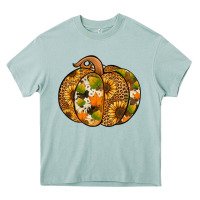 Arona leopard cowhide sunflower pumpkin Heavy Core Tee - Jasminsmagicworld