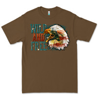 Cacao Wild and free Premium Tee - FaDigitalArtStudio