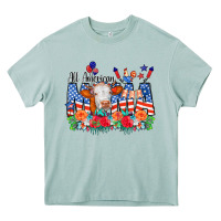 Arona All American Mama Cow Flowers Heavy Core Tee - CowCowDesign