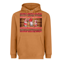 Meerkat valentines day gnomes leopard Heavyweight Hoodie - Jasminsmagicworld