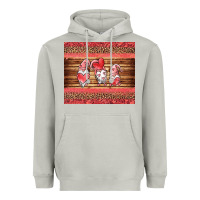 Moon Dust valentines day gnomes leopard Heavyweight Hoodie - Jasminsmagicworld