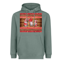 Sage valentines day gnomes leopard Heavyweight Hoodie - Jasminsmagicworld