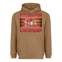 Toasted Coconut valentines day gnomes leopard Heavyweight Hoodie - Jasminsmagicworld