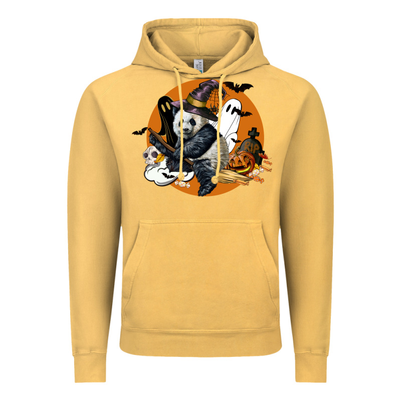 Panda Hallowen Vintage Hoodie by LillyAllenDesigns | Teevron