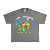 Tornado Wear Blue For My Brother Autism Urban Heavy Tee - CowhideDigitalArt