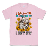 Bubblegum Pink i love you till my lungs give out Classic Tee - OliviaCreatesArt