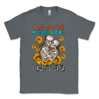 Charcoal Heather i love you till my lungs give out Classic Tee - OliviaCreatesArt