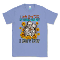 Colony Blue i love you till my lungs give out Classic Tee - OliviaCreatesArt