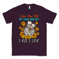 Plum i love you till my lungs give out Classic Tee - OliviaCreatesArt