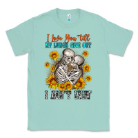 Seafoam i love you till my lungs give out Classic Tee - OliviaCreatesArt
