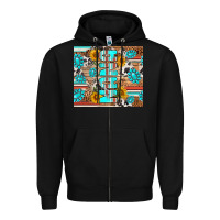 Black western nana Zipper Hoodie - RanaPortraitStore
