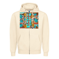 Sandshell western nana Zipper Hoodie - RanaPortraitStore