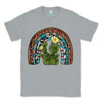 Heather Grey cactus gemstone rainbow Classic Tee - Artiststas