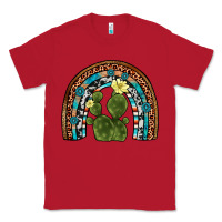 Red cactus gemstone rainbow Classic Tee - Artiststas