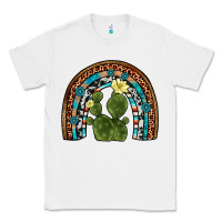 White cactus gemstone rainbow Classic Tee - Artiststas