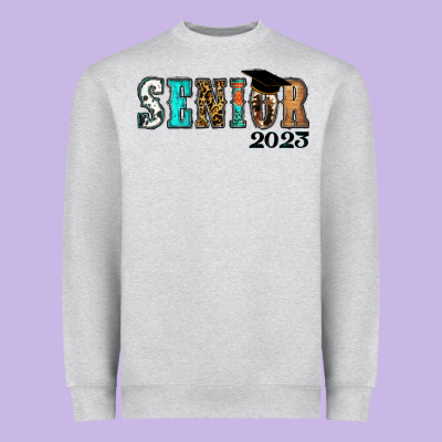 Western Senior 2023 Heavyweight Sweatshirt Designed By Ranaportraitstore