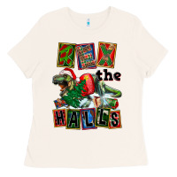 Rex The Halls Ladies Tee | Teevron