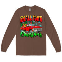 Chestnut Small town Christmas Long Sleeve Tee - CowhideDigitalArt