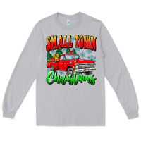 Moon Dust Small town Christmas Long Sleeve Tee - CowhideDigitalArt