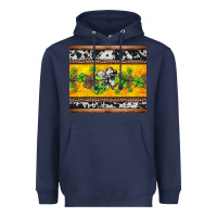 Navy st Patricks day western shamrock Heavyweight Hoodie - Jasminsmagicworld