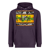 Plum st Patricks day western shamrock Heavyweight Hoodie - Jasminsmagicworld