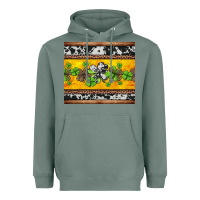 Sage st Patricks day western shamrock Heavyweight Hoodie - Jasminsmagicworld