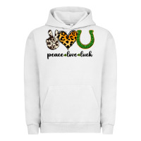 Pigment Lunar Rock Peace Love Luck Urban Hoodie - Jasminsmagicworld