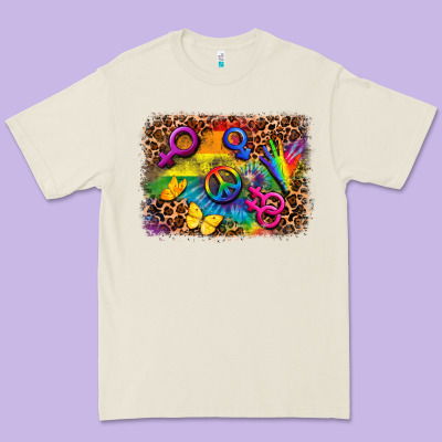 Lgbtq Background Premium Tee Designed By Fadigitalartstudio