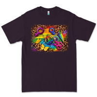 Plum lgbtq background Premium Tee - FaDigitalArtStudio