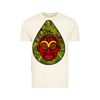 Vintage Arctic african masks teardrop  7 Vintage Tee - BundleAndBundleShop