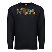 Black Western mini black highland calf Premium Sweatshirt - RanaPortraitStore