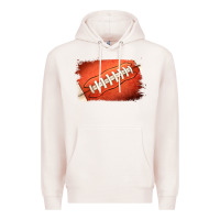 Pale Pink american football brushstroke Premium Hoodie - Jasminsmagicworld