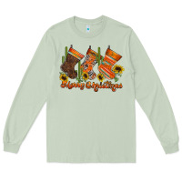 Matcha western Christmas Long Sleeve Tee - CowhideDigitalArt