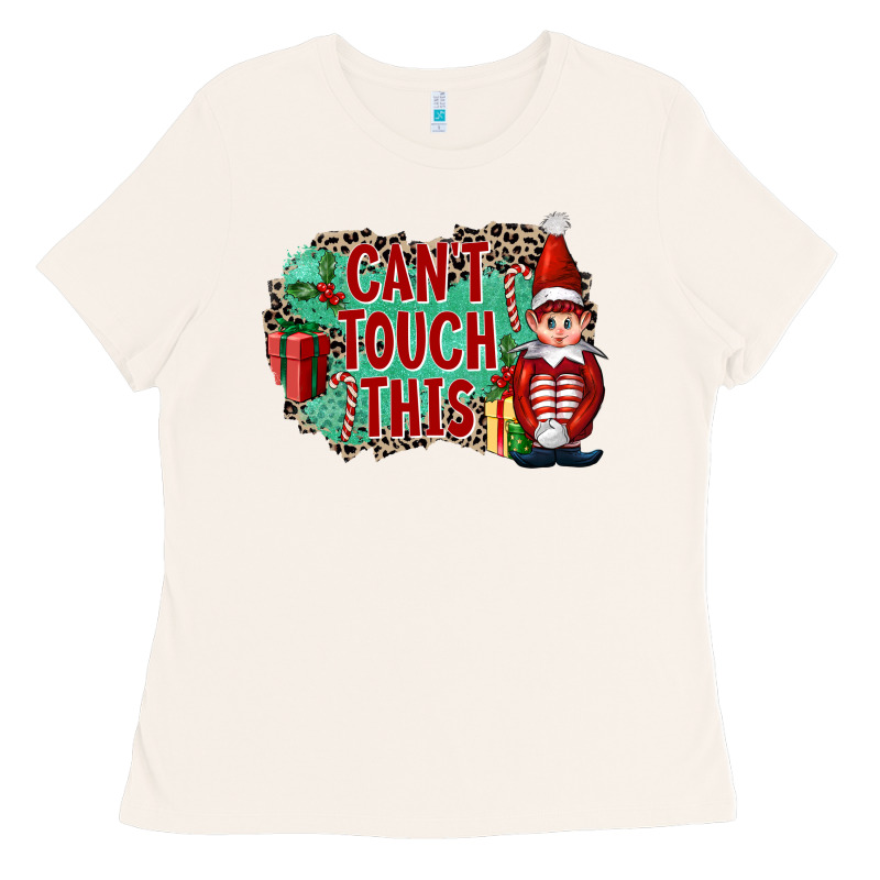 Christmas Can't Touch This Elf Ladies Tee by FaDigitalArtStudio | Teevron