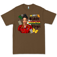 Cacao Juneteenth black Nurse magic Premium Tee - FaDigitalArtStudio