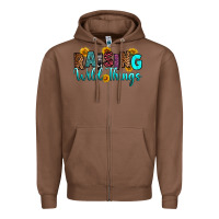 Chestnut raising wild things Zipper Hoodie - RanaPortraitStore