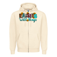 Sandshell raising wild things Zipper Hoodie - RanaPortraitStore