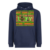 Navy st Patricks lucky gnome Heavyweight Hoodie - Jasminsmagicworld