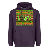 Plum st Patricks lucky gnome Heavyweight Hoodie - Jasminsmagicworld