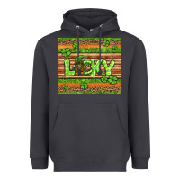 Smoke st Patricks lucky gnome Heavyweight Hoodie - Jasminsmagicworld