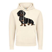 Vintage Artic Dachshund Dog Illustrations Vintage Hoodie - LillyAllenDesigns