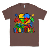 Chestnut different is beautiful autism Classic Tee - OliviaCreatesArt