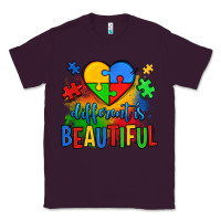 Plum different is beautiful autism Classic Tee - OliviaCreatesArt