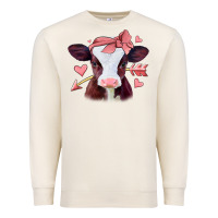 Sandshell valentines day baby calf Premium Sweatshirt - Jasminsmagicworld