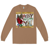 Toasted Coconut merry christmas y'all Long Sleeve Tee - CowhideDigitalArt