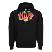 Black mom happy mothers day Zipper Hoodie - RanaPortraitStore
