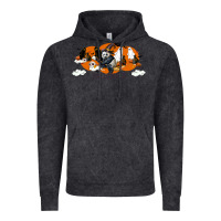 Vintage Black Hallowen Panda Vintage Hoodie - LillyAllenDesigns