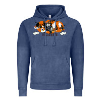 Vintage Denim Hallowen Panda Vintage Hoodie - LillyAllenDesigns