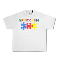 Lunar Rock Autistic Pride Autism Awareness Urban Heavy Tee - CowhideDigitalArt