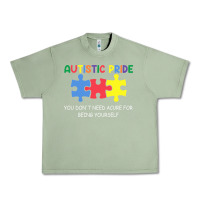 Autistic Pride Autism Awareness Urban Heavy Tee | Teevron